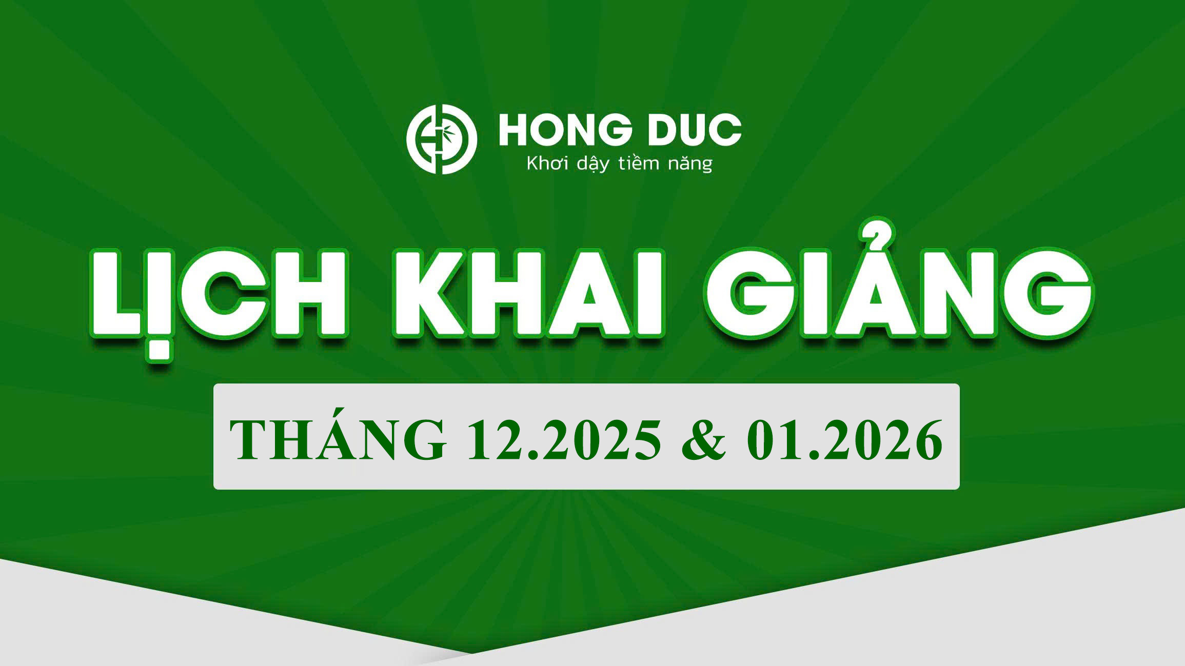 Khóa đào tạo Hồng Đức