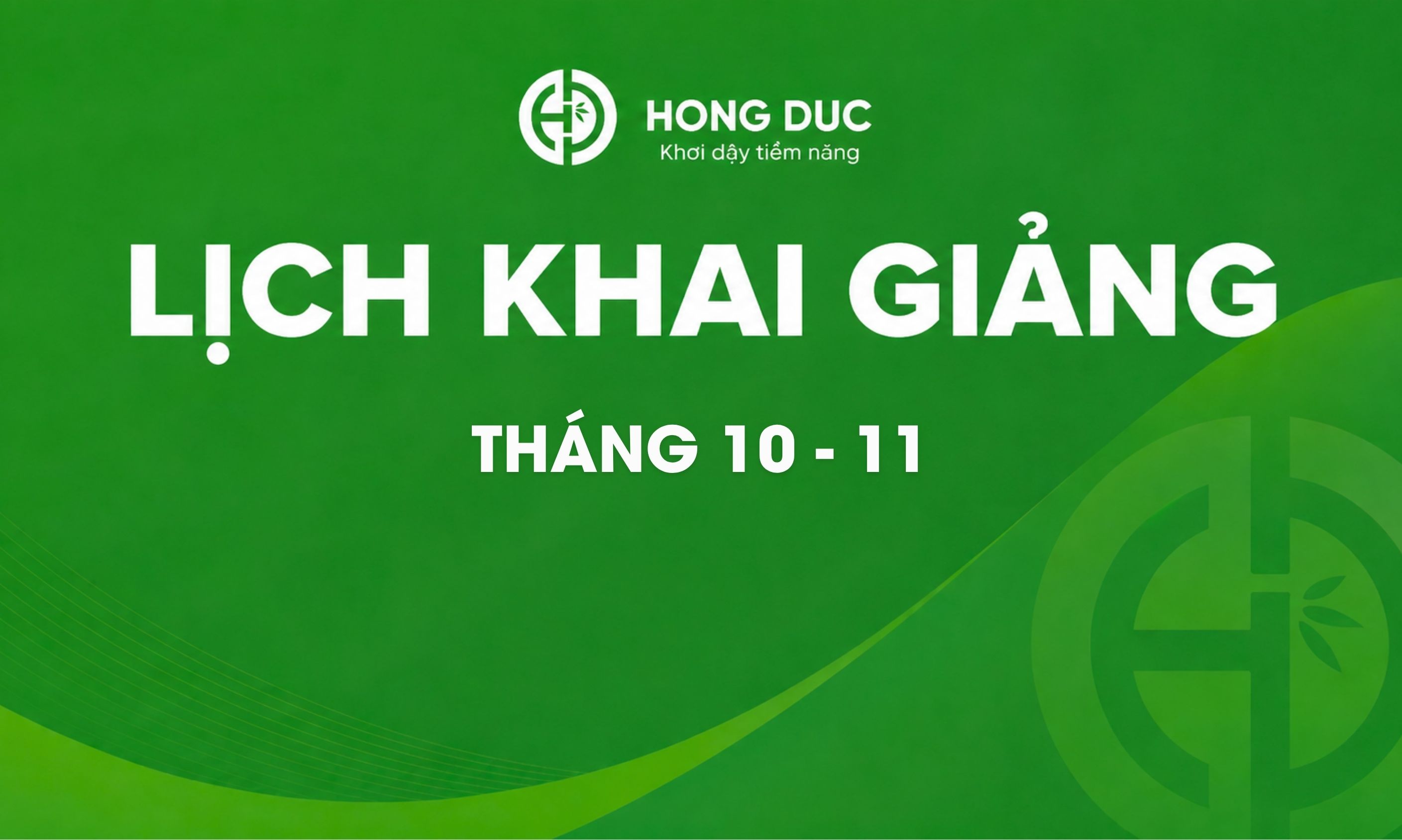Khóa đào tạo Hồng Đức