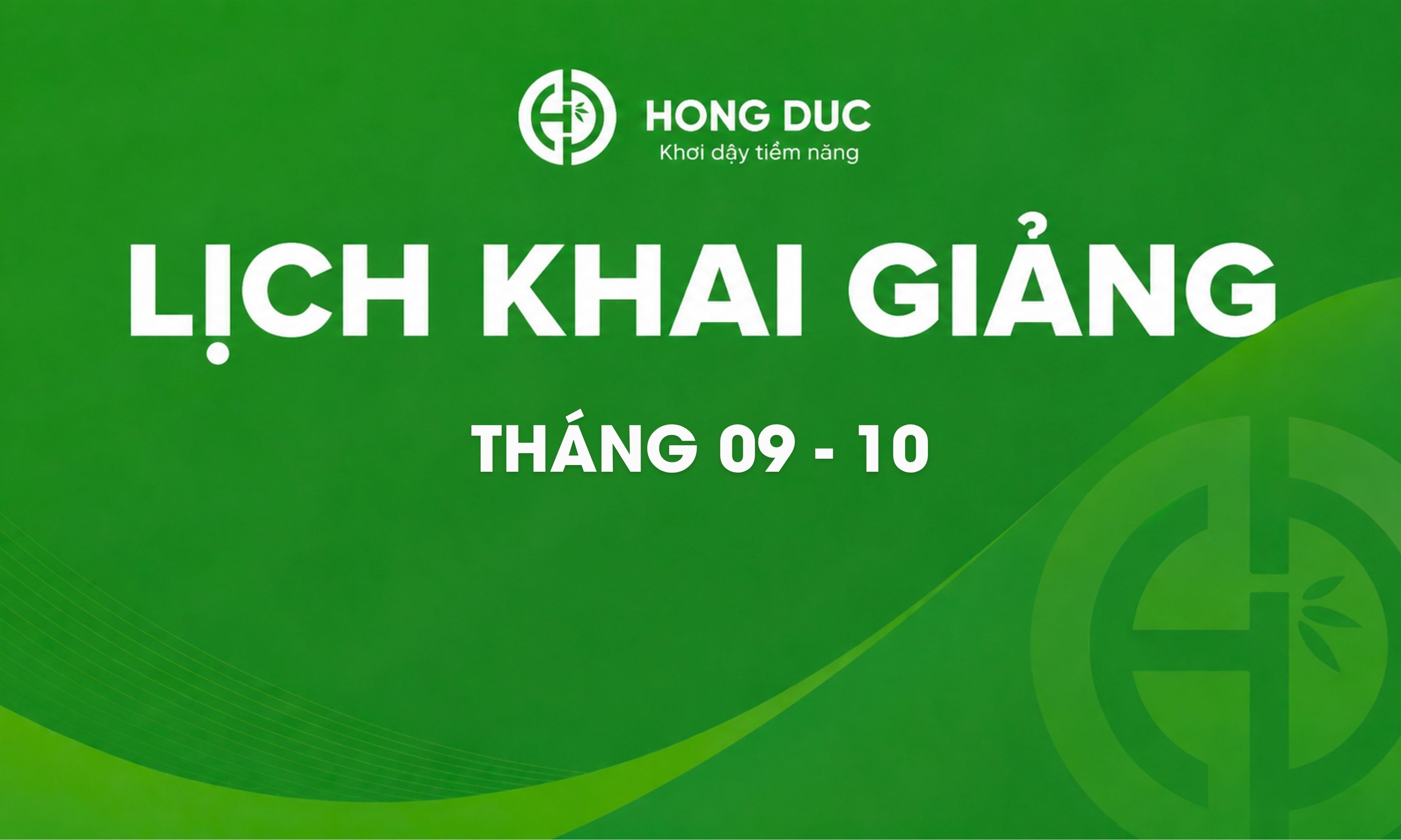 Khóa đào tạo Hồng Đức